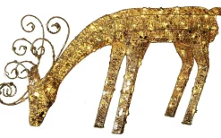 Julpynt Utomhus<Star Trading Gyllene Ren 55cm LED IP44