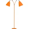 ArmaturHantverk Haga Golvfot 2L 140cm Orange* Klassiska Golvlampor|Golvfötter