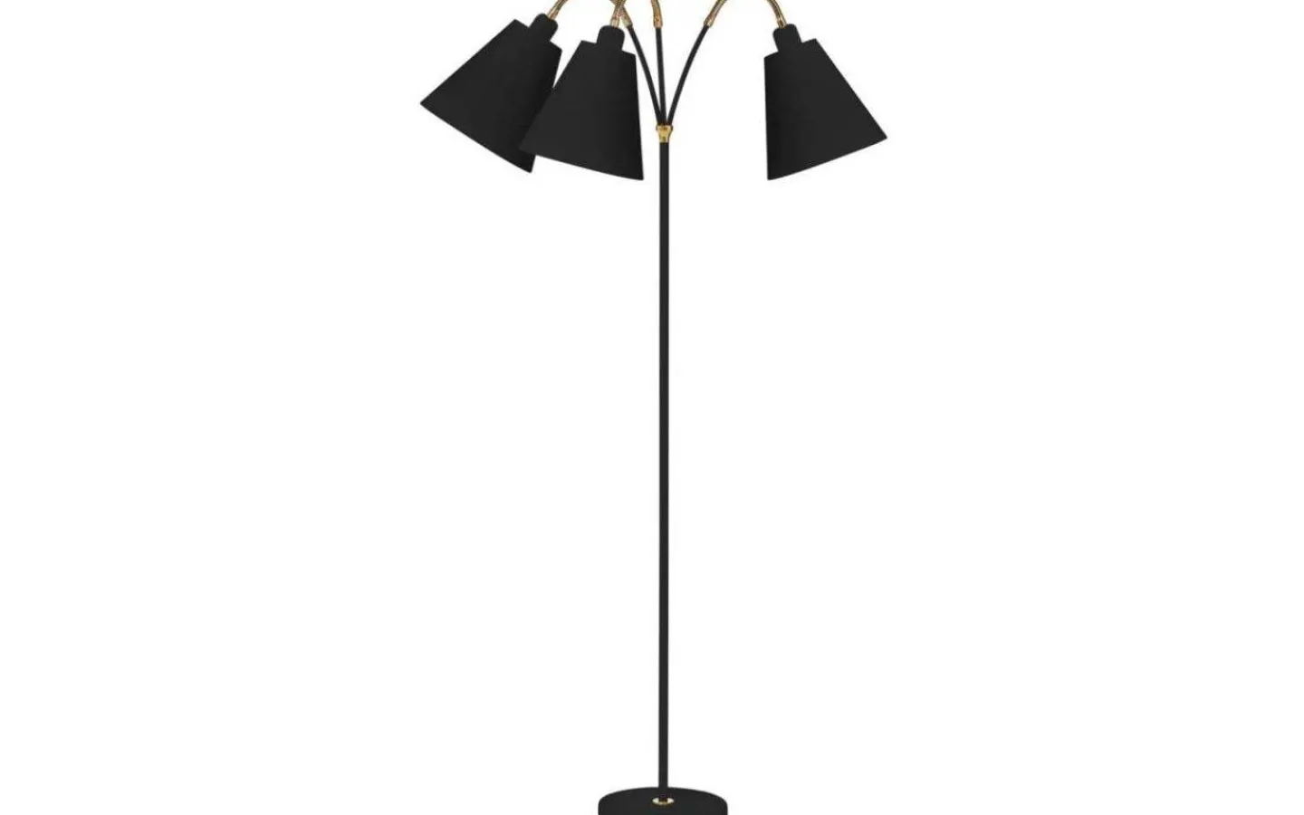 ArmaturHantverk Haga Golvfot 3L 140cm Svart* Klassiska Golvlampor|Golvfötter
