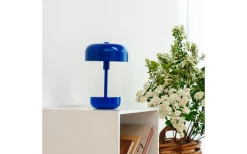 Uppladdningsbara Lampor Utomhus|Uppladdningsbara Lampor Utomhus<Dyberg Larsen Haipot Uppladdningsbar Bordslampa 26cm LED 3000K 3W Blå IP44