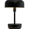 Dyberg Larsen Haipot Uppladdningsbar Bordslampa 26cm LED 3000K 3W Svart IP44* Uppladdningsbara Lampor Utomhus|Uppladdningsbara Lampor Utomhus