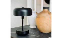 Dyberg Larsen Haipot Uppladdningsbar Bordslampa 26cm LED 3000K 3W Svart IP44* Uppladdningsbara Lampor Utomhus|Uppladdningsbara Lampor Utomhus