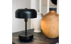 Dyberg Larsen Haipot Uppladdningsbar Bordslampa 26cm LED 3000K 3W Svart IP44* Uppladdningsbara Lampor Utomhus|Uppladdningsbara Lampor Utomhus
