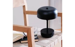 Dyberg Larsen Haipot Uppladdningsbar Bordslampa 26cm LED 3000K 3W Svart IP44* Uppladdningsbara Lampor Utomhus|Uppladdningsbara Lampor Utomhus