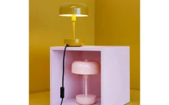 Uppladdningsbara Lampor Utomhus|Uppladdningsbara Lampor Utomhus<Dyberg Larsen Haipot Uppladdningsbar Bordslampa 26cm LED 3000K 3W Rosa IP44