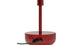 Dyberg Larsen Haipot Uppladdningsbar Bordslampa 26cm LED 3000K 3W Mörkröd IP44* Uppladdningsbara Lampor Utomhus|Uppladdningsbara Lampor Utomhus