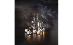 Star Trading Halloween Batteridriven Ljusslinga Pumpa 1,35m* Batterislingor Inomhus