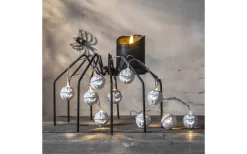 Star Trading Halloween Batteridriven Ljusslinga Pumpa 1,35m* Batterislingor Inomhus