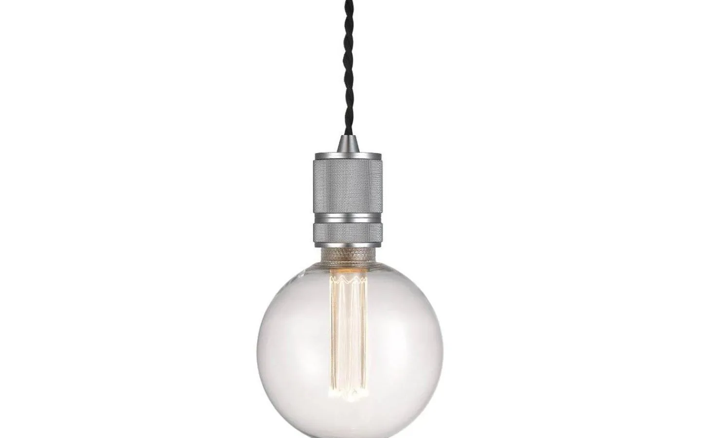 Halo Design Halo Pendel Ø5cm Silver* Sladdställ Med Sockel