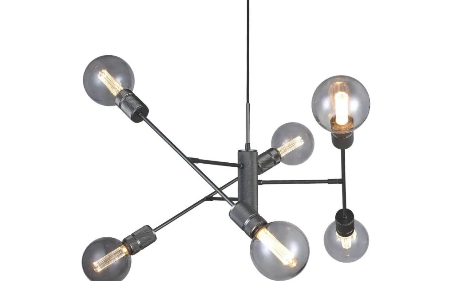 Stora Taklampor Ø70-150 Cm<Halo Design Halo Taklampa 75cm Gun Black