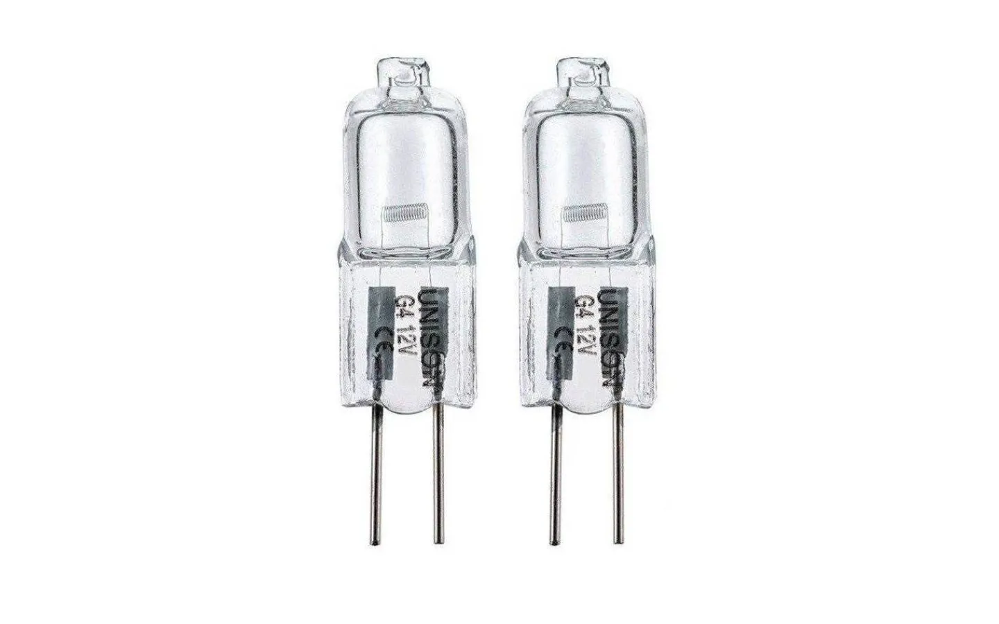 12V G4<Unison Halogen G4 12V 2800K 55lm 5W 2-pack