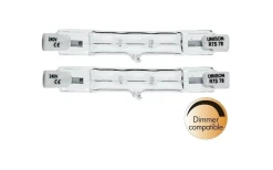 R7S<Unison Halogen R7s 78mm Eco 120W(150W) 2-pack