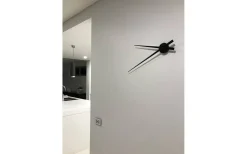 Väggklockor<NeXtime Hands Väggklocka 85cm Svart