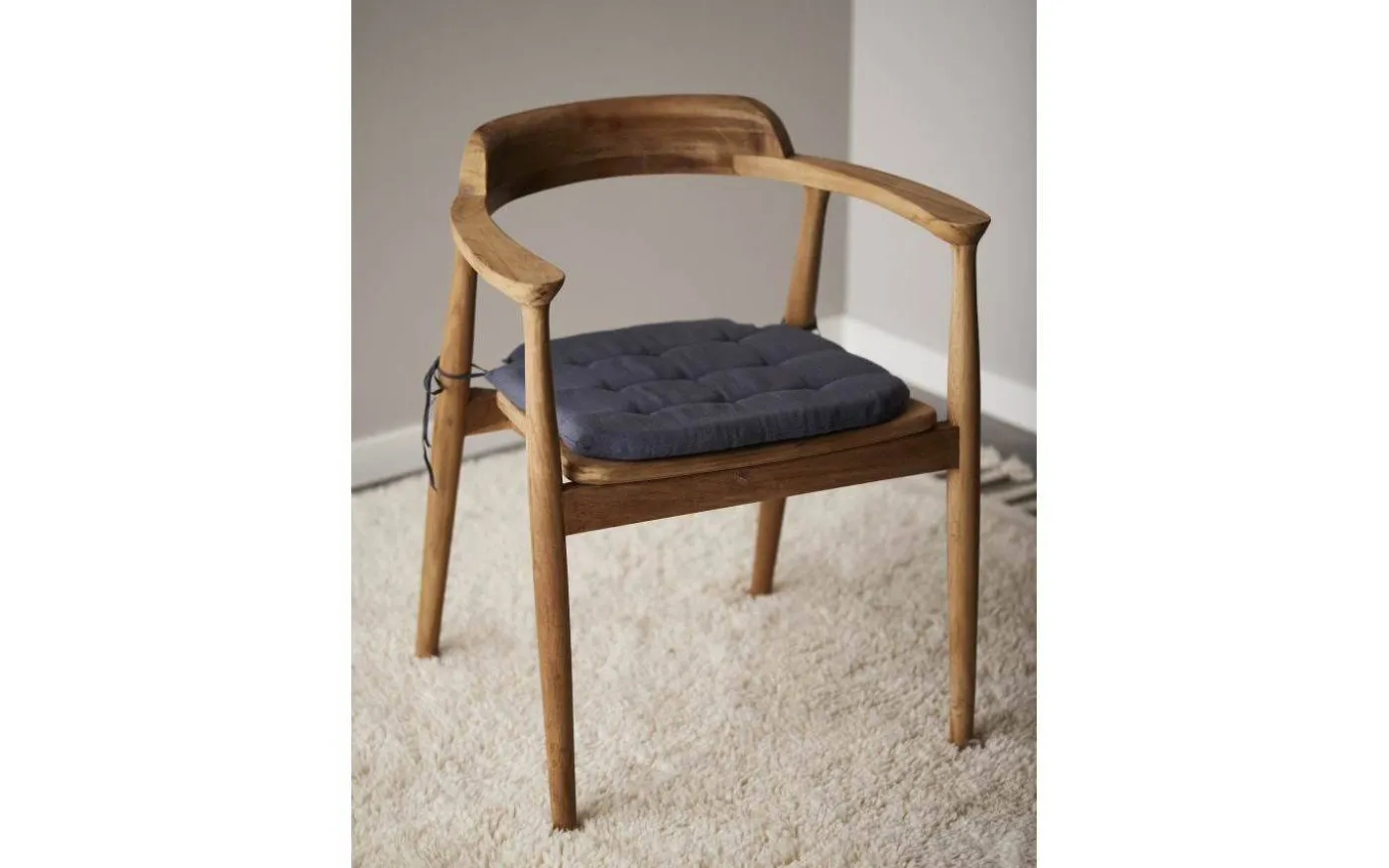 Hanne Stolsdyna 42x41cm Grå