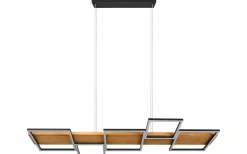 Harper Takpendel LED matt svart/trä