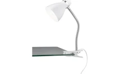 Harvey Klämlampa E27 mattvit