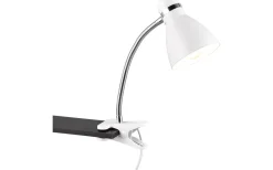 Harvey Klämlampa E27 mattvit