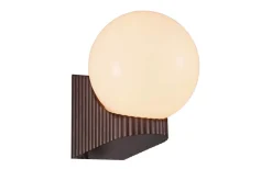 Hayley Vägglampa Brun IP44