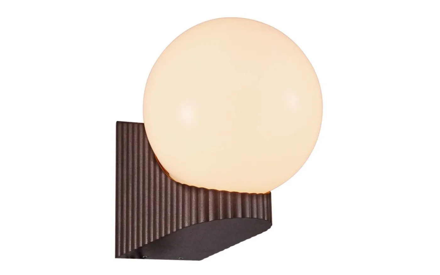 Hayley Vägglampa Brun IP44