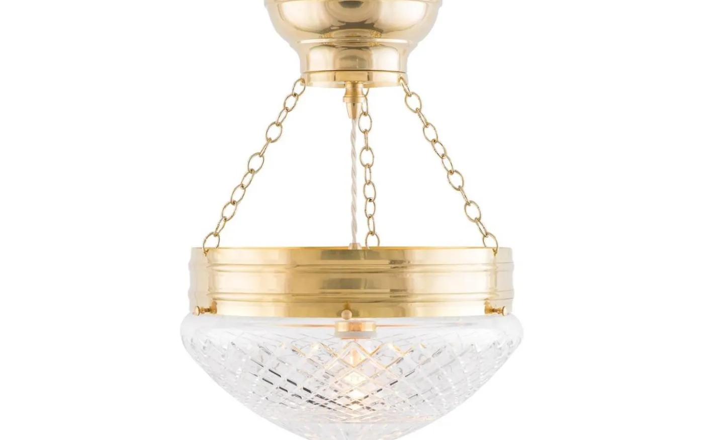 Heidenstam ampel 300 - Mässing