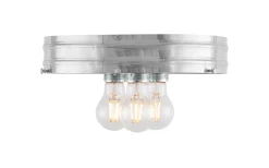 Plafonder<Karlskrona Lampfabrik Heidenstam plafond 300 - Förnicklad