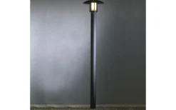 Konstsmide Heimdal Stolplykta 2m E27 Svart IP44* Kompletta Stolplyktor