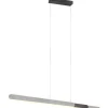 Avlånga Taklampor<Trio Lighting Helios Takpendel LED 82,5-130cm borstad aluminium