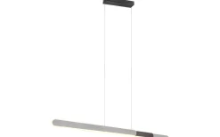 Avlånga Taklampor<Trio Lighting Helios Takpendel LED 82,5-130cm borstad aluminium