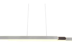 Avlånga Taklampor<Trio Lighting Helios Takpendel LED 82,5-130cm borstad aluminium