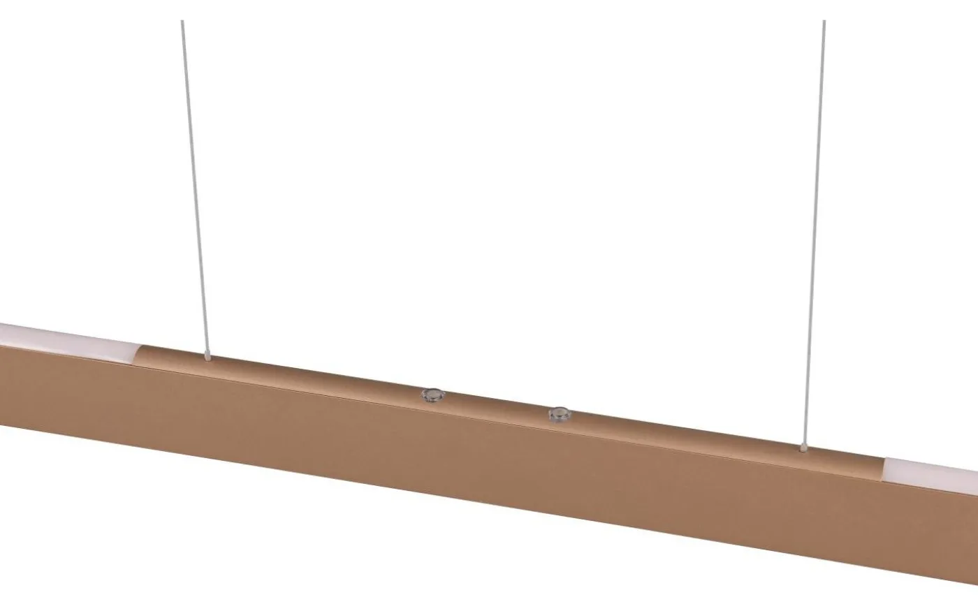 Helios Takpendel LED 100cm kaffebrun