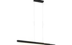 Avlånga Taklampor<Trio Lighting Helios Takpendel LED 82,5-130cm mattsvart