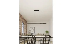 Avlånga Taklampor<Trio Lighting Helios Takpendel LED 82,5-130cm mattsvart