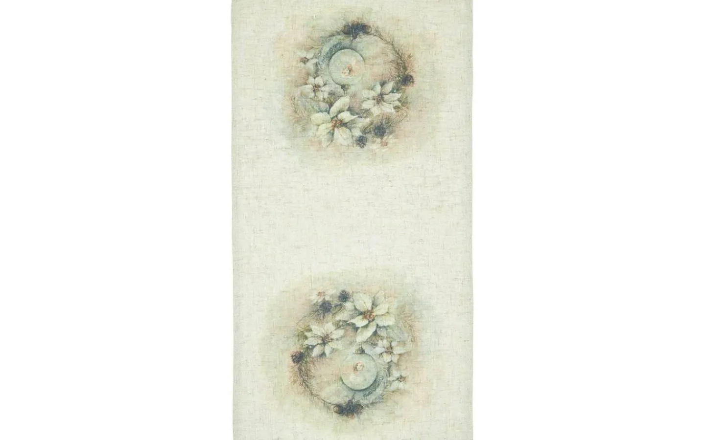 Svanefors Helle Löpare Grön 35x70cm* Bordslöpare|Inredning Jul