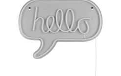 Barnrum|Lampetter<Reality Hello LED-neonskylt