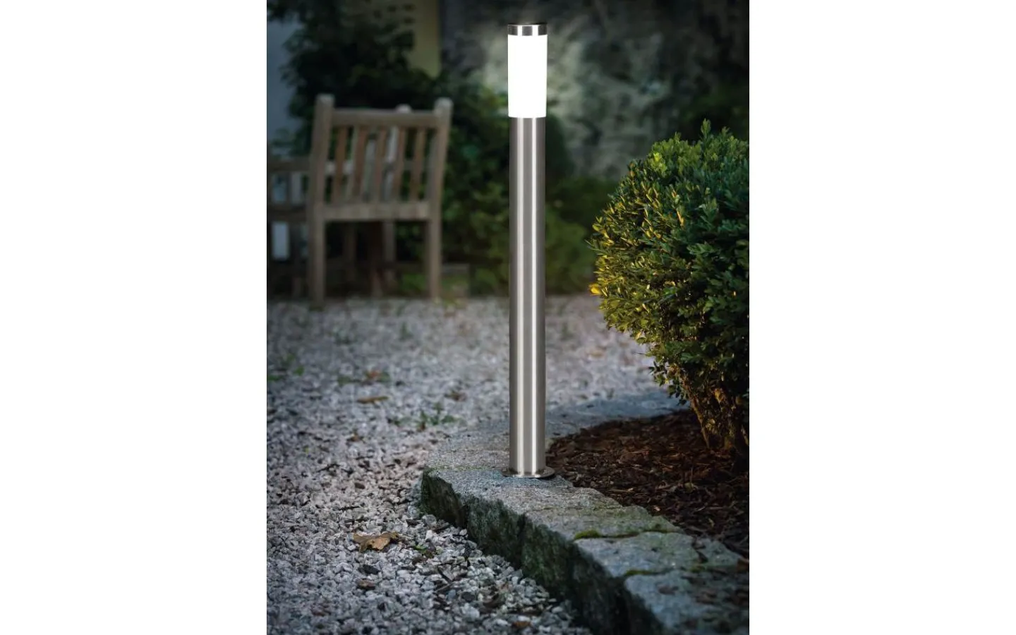 Pollare & Grindlyktor<Eglo Helsinki Pollare 110cm Rostfritt Stål IP44
