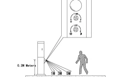 Pollare & Grindlyktor<Eglo Helsinki Pollare 45cm Rörelse Rostfritt Stål IP44