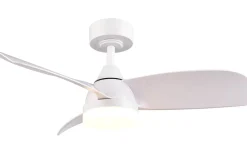 Takfläktar<Reality Helsinki Takfläkt 90cm LED matt vit