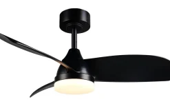 Reality Helsinki Takfläkt 90cm LED mattsvart* Takfläktar