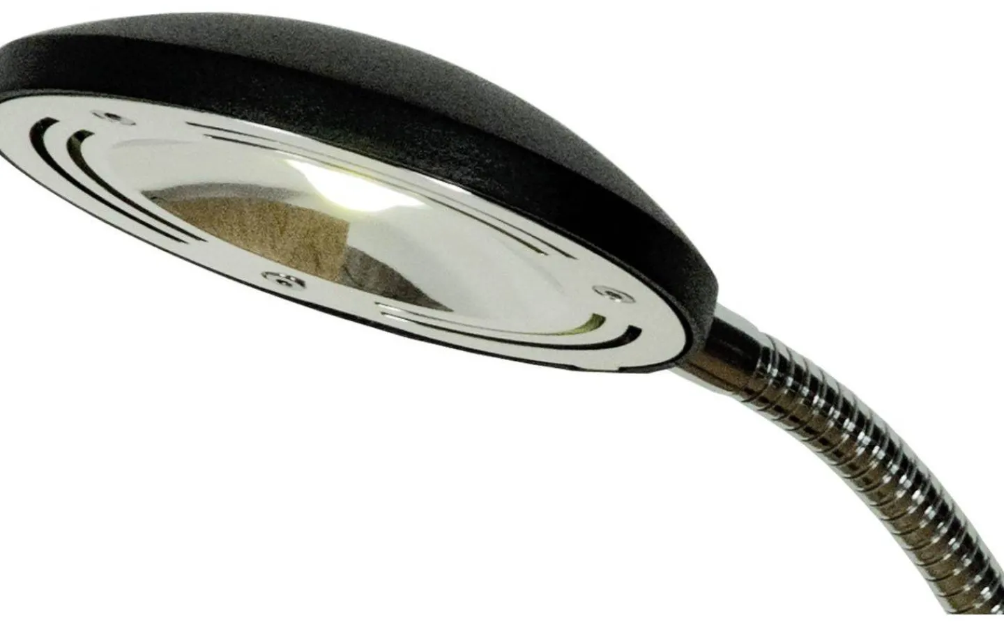 Aneta Hero Skrivbordslampa 27cm LED 5W 3000K Svart/Krom* Skrivbordslampor