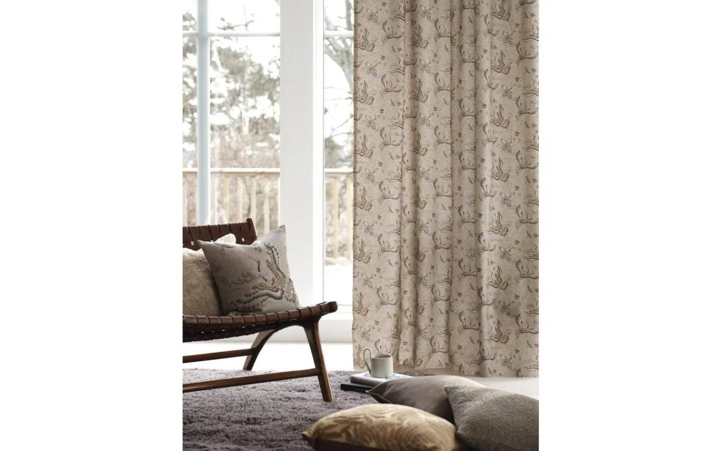 Möbeltyg Metervara|Polyestertyg Metervara<Svanefors Heron Polyestertyg Metervara 140cm Beige