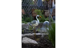 Solcellslampor Dekoration|Visa Alla Solcellslampor<Star Trading Heron Solcellslampa 55cm Grå