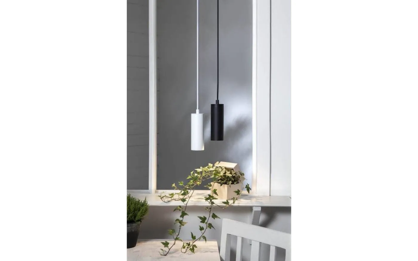 Hide Pendelarmatur GU10 17cm Svart