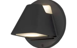 Hild Vägglampa 2xGU10 Svart IP44