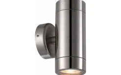 Upp & Nedljus Lampor|Vägglampor Utomhus<Malmbergs Hjuvik Vägglampa 2xGU10 Rostfritt Stål IP54