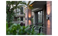 Upp & Nedljus Lampor|Vägglampor Utomhus<Malmbergs Hjuvik Vägglampa 2xGU10 Rostfritt Stål IP54