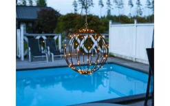 Hängande Dekoration Mounty 30cm Svart IP44