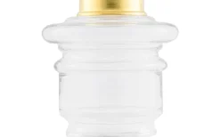 Karlskrona Lampfabrik Hängoljehus 14''' - Klarglas / Mässing* Reservdelar Fotogenlampor