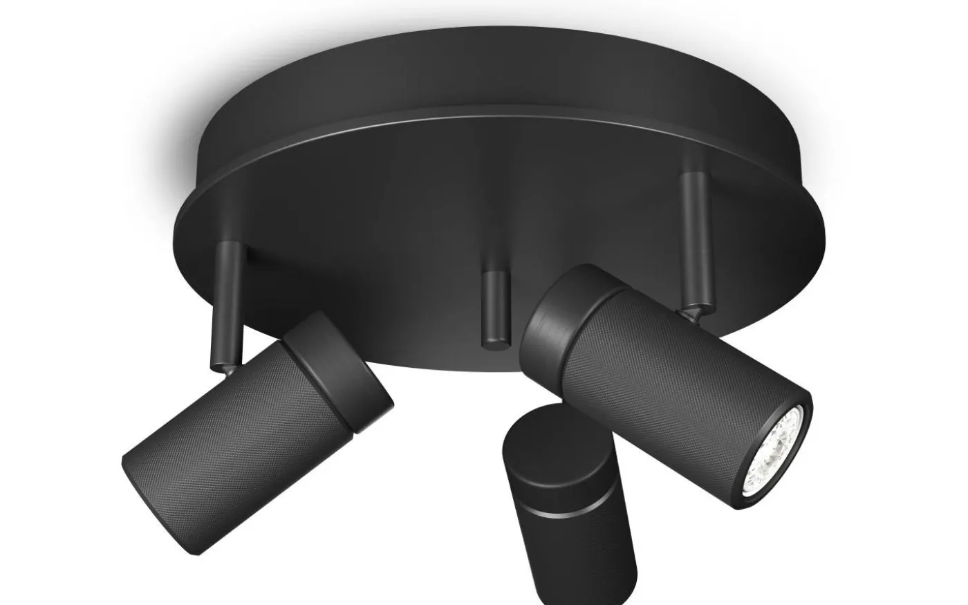 Holder Takspotlight 3L Svart