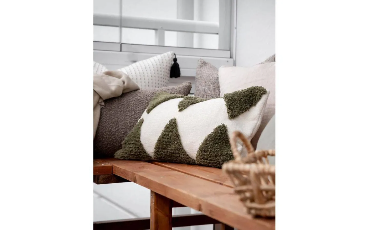 Kuddfodral<Svanefors Holly Kuddfodral 30x50cm Grön