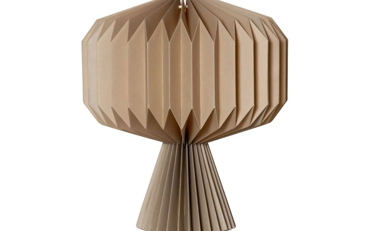 Honeycomb Bordsdekoration i Papper 33cm Beige